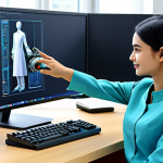 **

"A female engineer in a fully clothed, modest baju kurung, working on a CAD model of a robot arm in a bright, modern office. The screen shows a detailed 3D rendering. Safe for work, appropriate content, professional attire, perfect anatomy, natural proportions, well-lit, family-friendly, high resolution, professional."

**