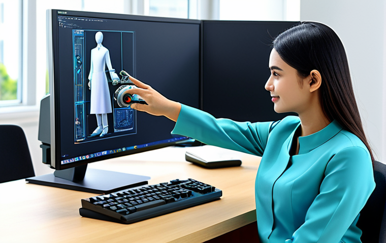 **

"A female engineer in a fully clothed, modest baju kurung, working on a CAD model of a robot arm in a bright, modern office. The screen shows a detailed 3D rendering. Safe for work, appropriate content, professional attire, perfect anatomy, natural proportions, well-lit, family-friendly, high resolution, professional."

**